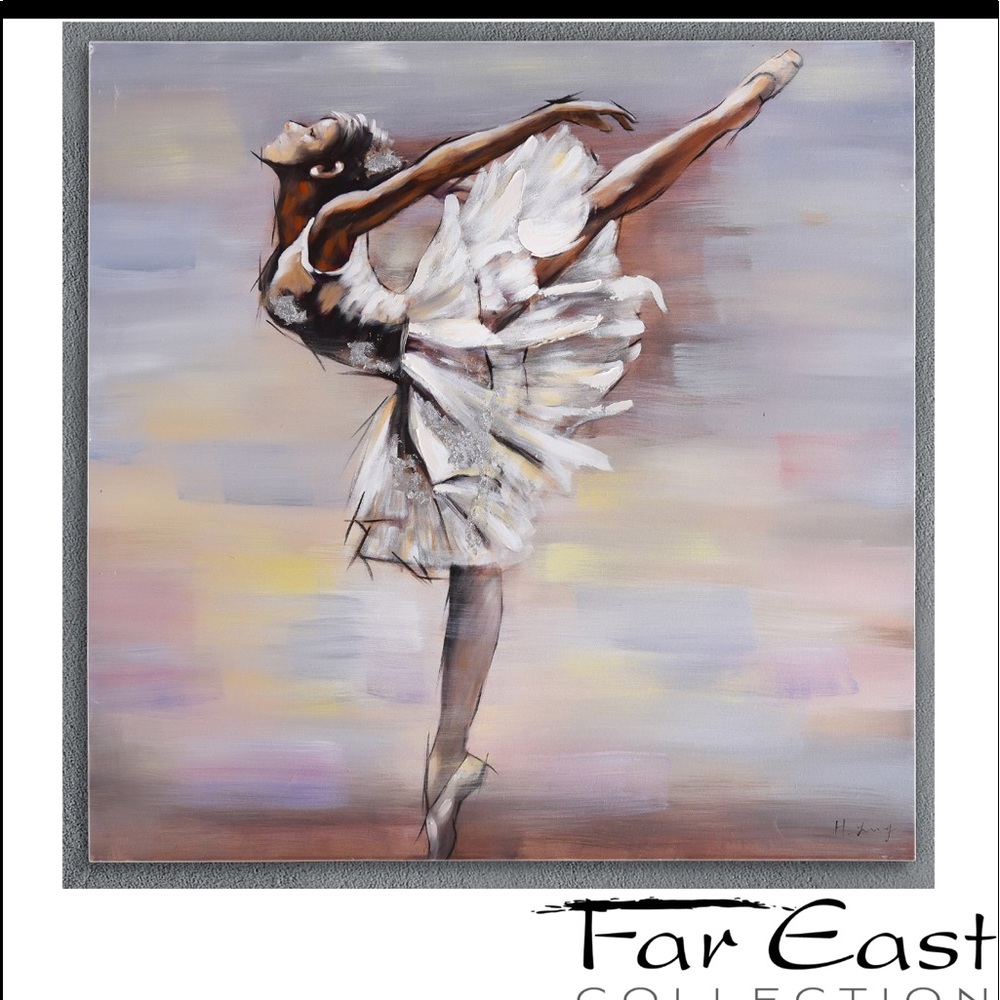 Oil painting done on canvas